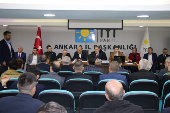 İYİ Parti Ankara İl Başkanlığında İstişare Toplantısı Gerçekleştirdik